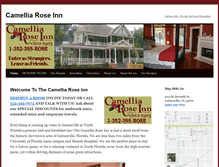 Tablet Screenshot of camelliaroseinn.com